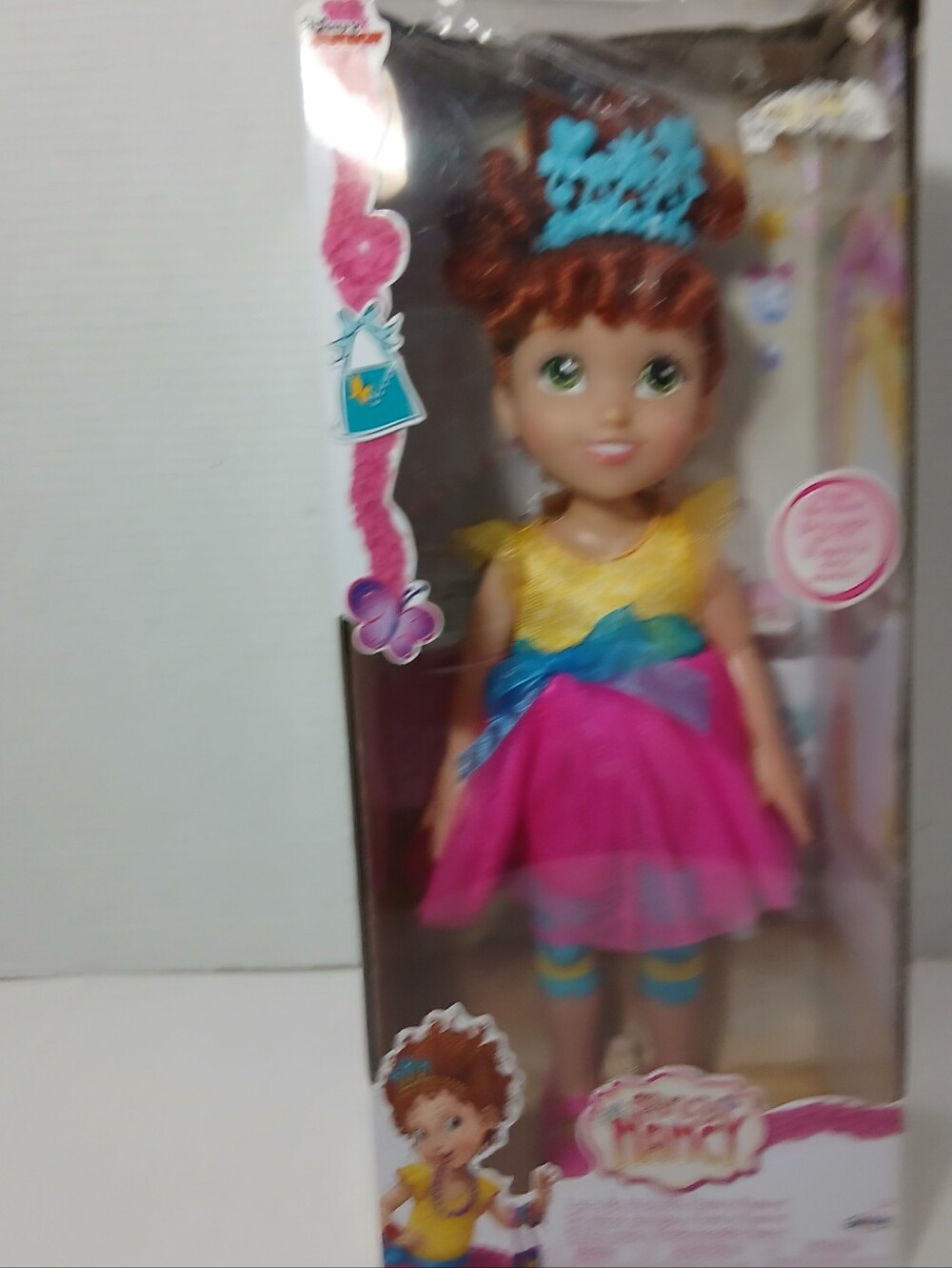 2018 Disney Junior Fancy Nancy Doll Lets Be Friends 10" Jakks Pacific READ